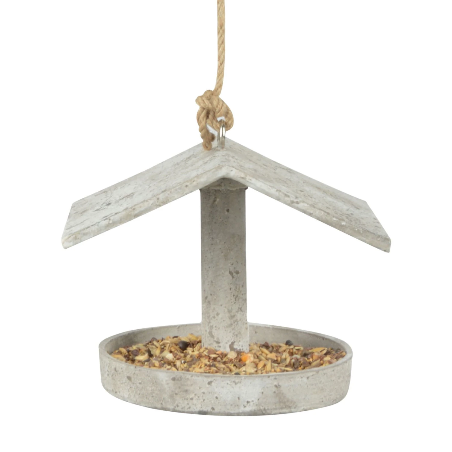 Futterhänger 'Aged Resin', Grau, Ca. 19 X 17 X 16 Cm 2 Futterhänger 'Aged Resin', Grau, Ca. 19 X 17 X 16 Cm – Bild 2