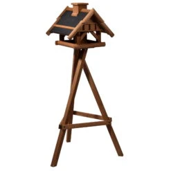 Vogelhaus Inkl. Ständer, Holz, Bernstein, 39 X 38 X 33 Cm -LECHUZA Verkaufs-Shop 0910101485 Vogelhaus inkl Staender 5 111709