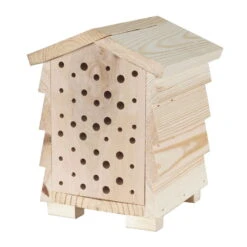 Insektenhotel 'Bienenstock', Natur, Ø 19 X 25 Cm -LECHUZA Verkaufs-Shop 0910160226 Insektenhotel Bienenstock 1 116256
