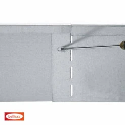 Rasenkante, Silber, Stahl, 118 X 19,5 Cm -LECHUZA Verkaufs-Shop 0910301041 Rasenkante Metall verzinkt 3 109345