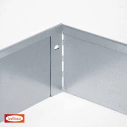 Rasenkante, Silber, Stahl, 118 X 19,5 Cm -LECHUZA Verkaufs-Shop 0910301041 Rasenkante Metall verzinkt 4 109344