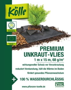 Kölle Premium Unkrautvlies -LECHUZA Verkaufs-Shop 0910301205 Koelle Premium Unkrautvlies 1x15m schwarz 4 24753