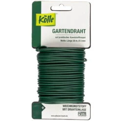Kölle Gartendraht Dunkelgrün, Ø 3 Mm, Länge 20 M