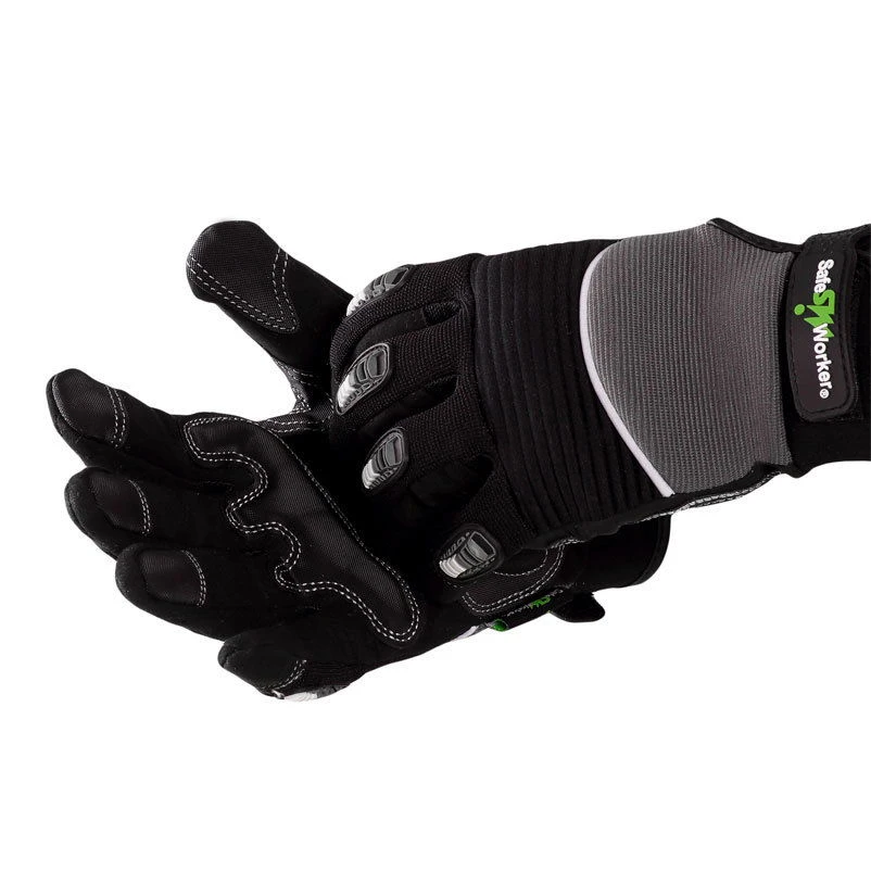 Kölle Arbeitshandschuhe "Esko" Gr. 10, Schwarz, Mit Fingerschutz 3 Kölle Arbeitshandschuhe "Esko" Gr. 10, Schwarz, Mit Fingerschutz – Bild 3