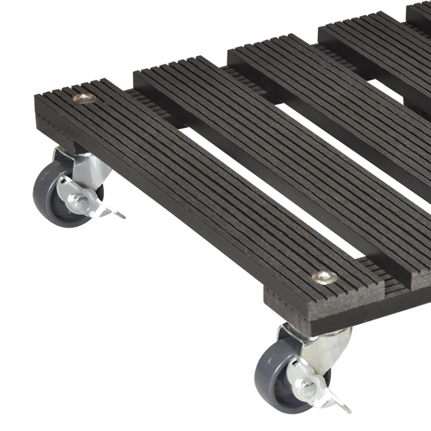 Wagner Multi Pflanzenroller Aus WPC, Anthrazit, Ca. 29x29 Cm 2 Wagner Multi Pflanzenroller Aus WPC, Anthrazit, Ca. 29x29 Cm – Bild 2