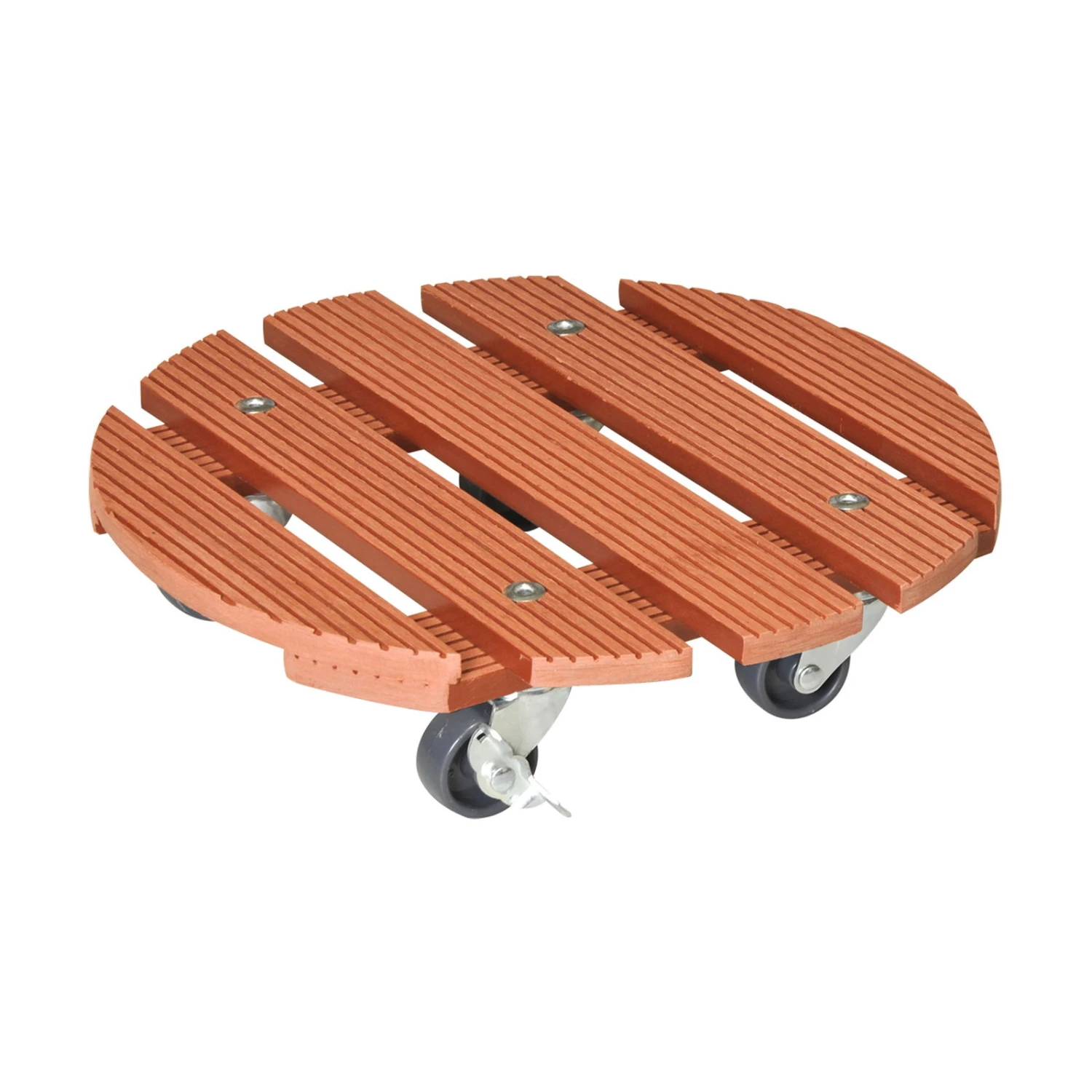 Wagner Multi Pflanzenroller Aus WPC, Terracotta, Ø Ca. 29 Cm 1 Wagner Multi Pflanzenroller Aus WPC, Terracotta, Ø Ca. 29 Cm