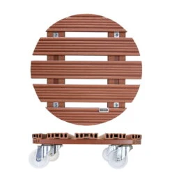 Multi Roller WPC, 150 Kg Tragkraft, Ca. 39 X 39 X 11 Cm -LECHUZA Verkaufs-Shop 0920600467 multi roller wpc terracotta 6 116650