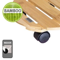 Multi Roller Bambus, 100 Kg Tragkraft, Ø 29 Cm -LECHUZA Verkaufs-Shop 0920600474 multi roller bambus hell 5 116669