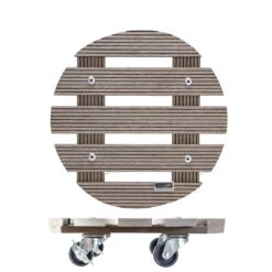 Multi Roller WPC, Tragkraft 100 Kg, Taupe, Ca. 7 X 29 X 29 Cm -LECHUZA Verkaufs-Shop 0920600507 multi roller wpc taupe 6 116692