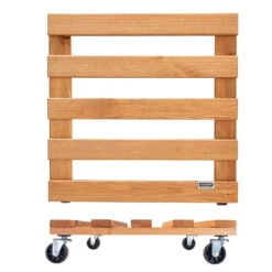 Multi Roller, Tragkraft 120 Kg, Hellbraun, Ca. 10 X 38 X 38 Cm -LECHUZA Verkaufs-Shop 0920600514multi roller kiefer kastanie 6 116710