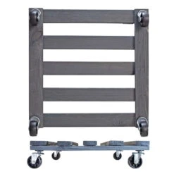 Multi Roller, Tragkraft 120 Kg, Anthrazit, Ca. 10 X 38 X 38 Cm -LECHUZA Verkaufs-Shop 0920600515 multi roller kiefer anthrazit 1 116721