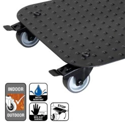 Pflanzenroller 'Alaska', Tragkraft 150 Kg, Anthrazit, Alu, 7 X 29 X 29 Cm 8 Pflanzenroller 'Alaska', Tragkraft 150 Kg, Anthrazit, Alu, 7 X 29 X 29 Cm -LECHUZA Verkaufs-Shop 0920600517 pflanzenroller alaska 5 116723