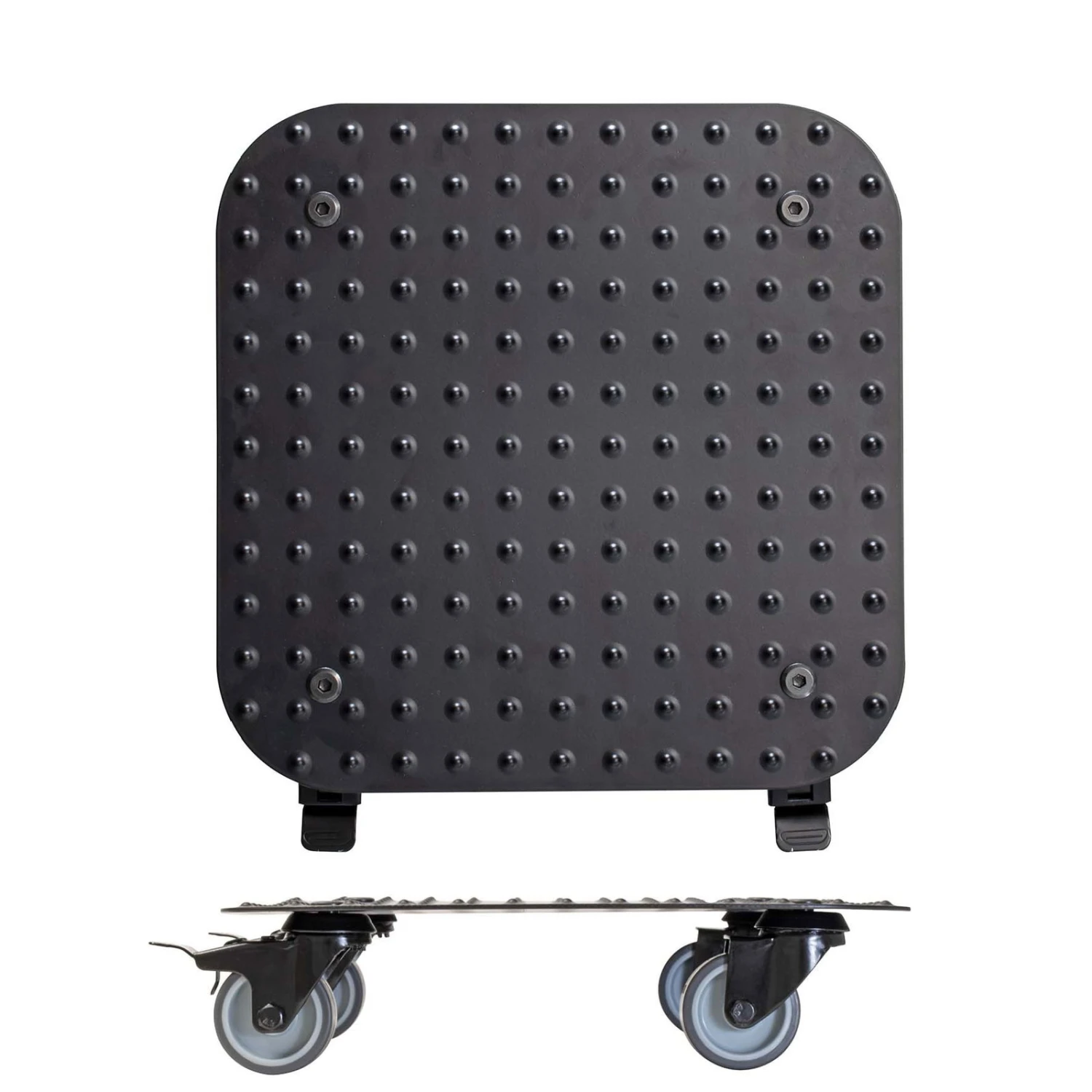 Pflanzenroller 'Alaska', Tragkraft 150 Kg, Anthrazit, Alu, 7 X 29 X 29 Cm 4 Pflanzenroller 'Alaska', Tragkraft 150 Kg, Anthrazit, Alu, 7 X 29 X 29 Cm – Bild 4