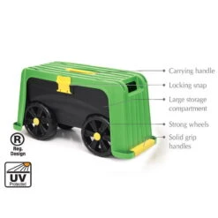 Gartenhocker 'Roll’n‘Kneel', Tragkraft 100 Kg -LECHUZA Verkaufs-Shop 0920600538 Roll N Kneel 4in1 Gartenhocker TK 100kg 7 118898