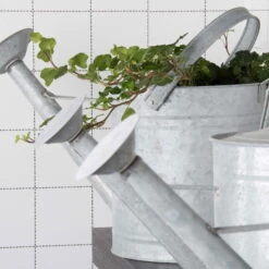 Altzink Gießkanne, Galvanisch Verzinkter Karbonstahl, 3,5 L -LECHUZA Verkaufs-Shop 0930401394 Altzink Giesskanne 3 5 L 8 97095