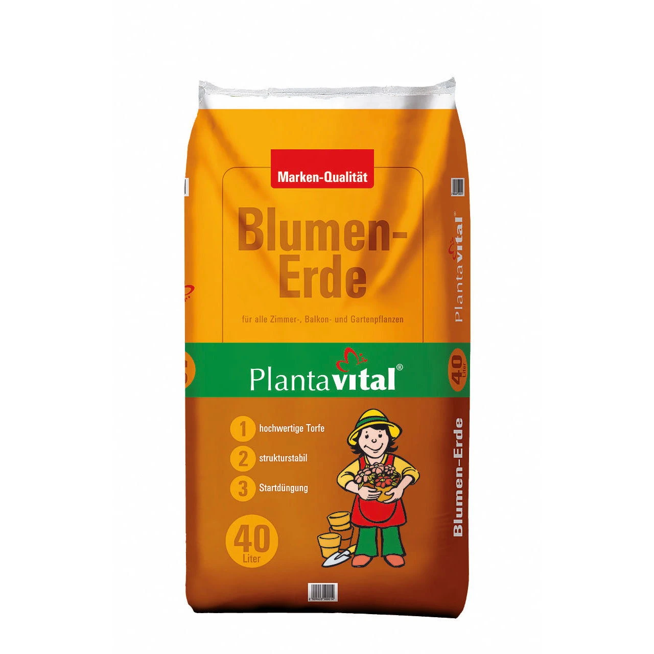 Plantavital Blumenerde, 2400l, 60 Sack á 40l 2 Plantavital Blumenerde, 2400l, 60 Sack á 40l – Bild 2