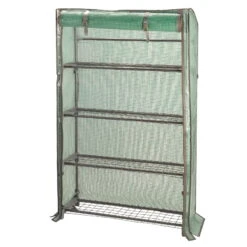 Balkongewächshaus 'Compact GroZone', Ca. 130 X 80 X 30 Cm -LECHUZA Verkaufs-Shop 0980200189 Compact GroZone 4 Regale 2 99247