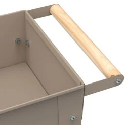 Hochbeet-Trolley Mit Rädern, Taupe, Metall, 75 X 35 X 80 Cm, 47 L 16 Hochbeet-Trolley Mit Rädern, Taupe, Metall, 75 X 35 X 80 Cm, 47 L -LECHUZA Verkaufs-Shop 0980250143 Urban Garden Trolly auf Raedern taupe 2 84526