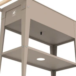 Hochbeet-Trolley Mit Rädern, Taupe, Metall, 75 X 35 X 80 Cm, 47 L 14 Hochbeet-Trolley Mit Rädern, Taupe, Metall, 75 X 35 X 80 Cm, 47 L -LECHUZA Verkaufs-Shop 0980250143 Urban Garden Trolly auf Raedern taupe 4 84524