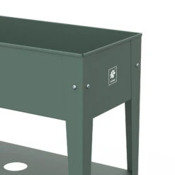 Hochbeet Urban Garden Trolley, Grün, 75 X 35 X 80 Cm -LECHUZA Verkaufs-Shop 0980250161 Urban Garden Trolley auf Raedern Oak Green 3 108096