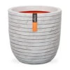 Pflanzgefäß Tutch Row, Elfenbein, Ø 35 X H 34 Cm