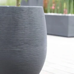 Pflanzgefäß Graphit Egg, Anthrazit, Wasserdicht, Robust 9 Pflanzgefäß Graphit Egg, Anthrazit, Wasserdicht, Robust -LECHUZA Verkaufs-Shop 3210103698 Pflanzgefaess Graphit Egg anthrazit D50xH60cm 53Ltr 3 62074