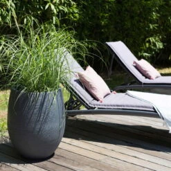 Pflanzgefäß Graphit Egg, Anthrazit, Wasserdicht, Robust 8 Pflanzgefäß Graphit Egg, Anthrazit, Wasserdicht, Robust -LECHUZA Verkaufs-Shop 3210103698 Pflanzgefaess Graphit Egg anthrazit D50xH60cm 53Ltr 5 62073