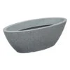 Jardiniere Barceo, Steingrau, Ø 58,6 X H 19,5 Cm