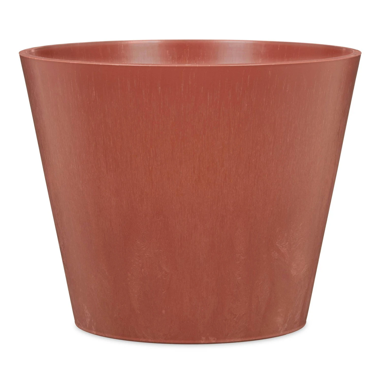 Pflanzgefäß 'Purista' Mit Reservoir, Rund, Hellbraun, Kunststoff 1 Pflanzgefäß 'Purista' Mit Reservoir, Rund, Hellbraun, Kunststoff