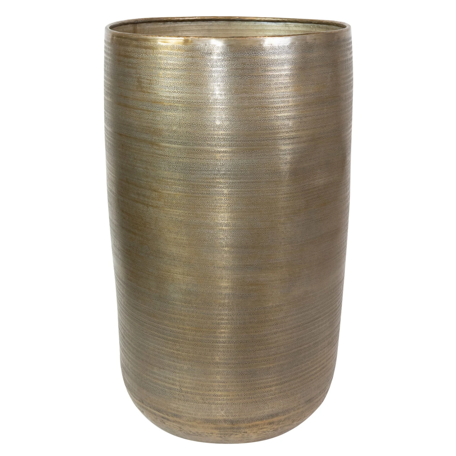 Pflanzgefäß 'Rowen', Gold, Ø 47 X H 82 Cm 2 Pflanzgefäß 'Rowen', Gold, Ø 47 X H 82 Cm – Bild 2