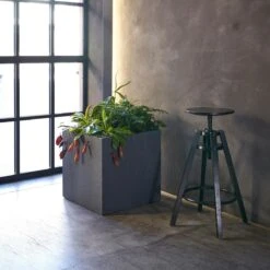 Pflanzkübel Kube, Granit, L 30 X B 30 X H 30 Cm