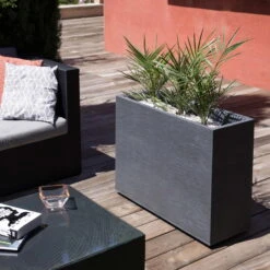 Pflanzkasten Graphit Crunch High, Anthrazit, L 78,5 X B 29,5 X H 60 Cm -LECHUZA Verkaufs-Shop 3230101030 Pflanzkasten Graphit Crunch High anthrazit L78 5xB29 5xH60cm 46Ltr 2 59186