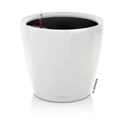 LECHUZA Classico Premium 35 LS, Weiß Hochglanz, All-in-One-Set, Ø 35 Cm, H:33 Cm -LECHUZA Verkaufs-Shop 3325100232 Classico Premium 43LS wei All in OneSet D43xH40cm RGB 3 7768