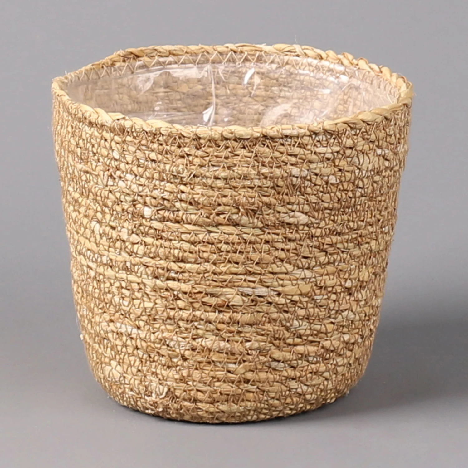 Seegraskorb 'Maki' Mit Folieneinsatz, Natur, 19 Cm Ø, 2er-Set 1 Seegraskorb 'Maki' Mit Folieneinsatz, Natur, 19 Cm Ø, 2er-Set