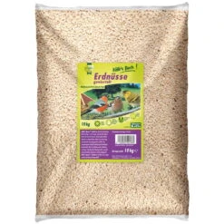 Kölle's Beste Wild-Vogelfutter Erdnüsse Blanchiert, 10 Kg